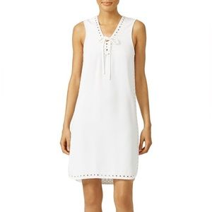Derek Lam 10 Crosby White Grommet Dress